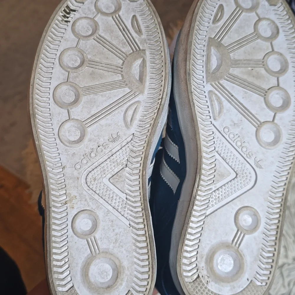 Adidas Amberlight Up high top Wedge sneakers in Trible Blue White Alumi 7.5 - Picture 9 of 12